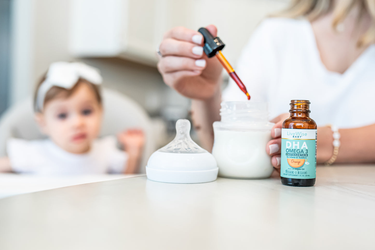 DHA - OMEGA 3 for Babies and Toddlers ( With or Without Astaxanthin)