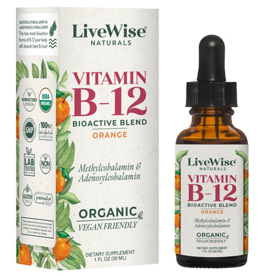 Vitamin B12 Liquid Drops - BIO ACTIVE BLEND