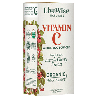 Organic Wholefood Liquid Vitamin C from Acerola Cherry