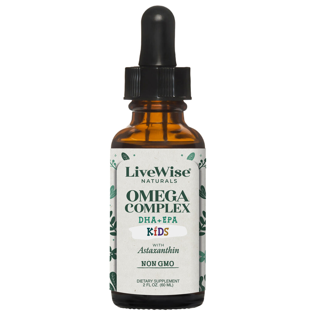 Omega Complex Drops for Kids – DHA & EPA for Brain & Heart Health