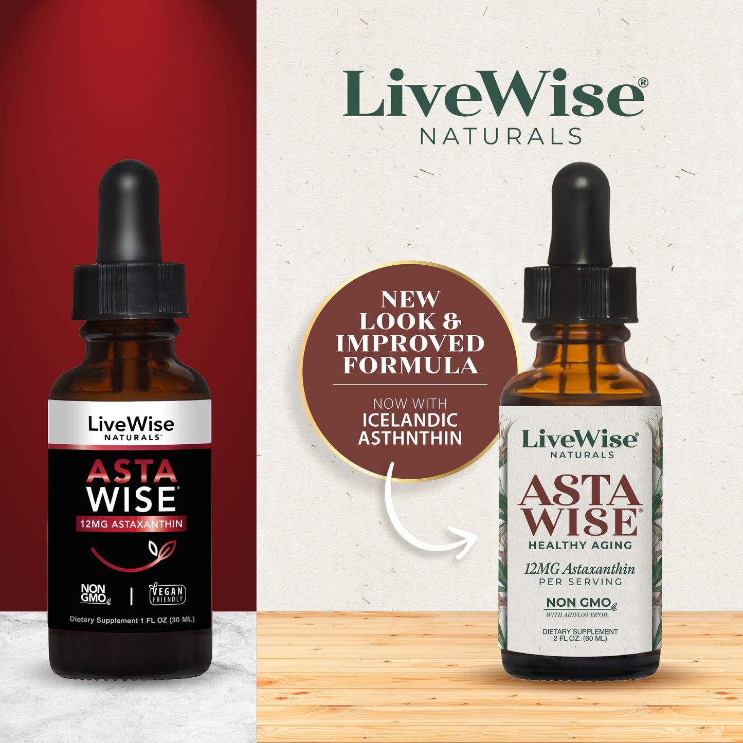 Asta Wise ( 12mg Icelandic Astaxanthin)