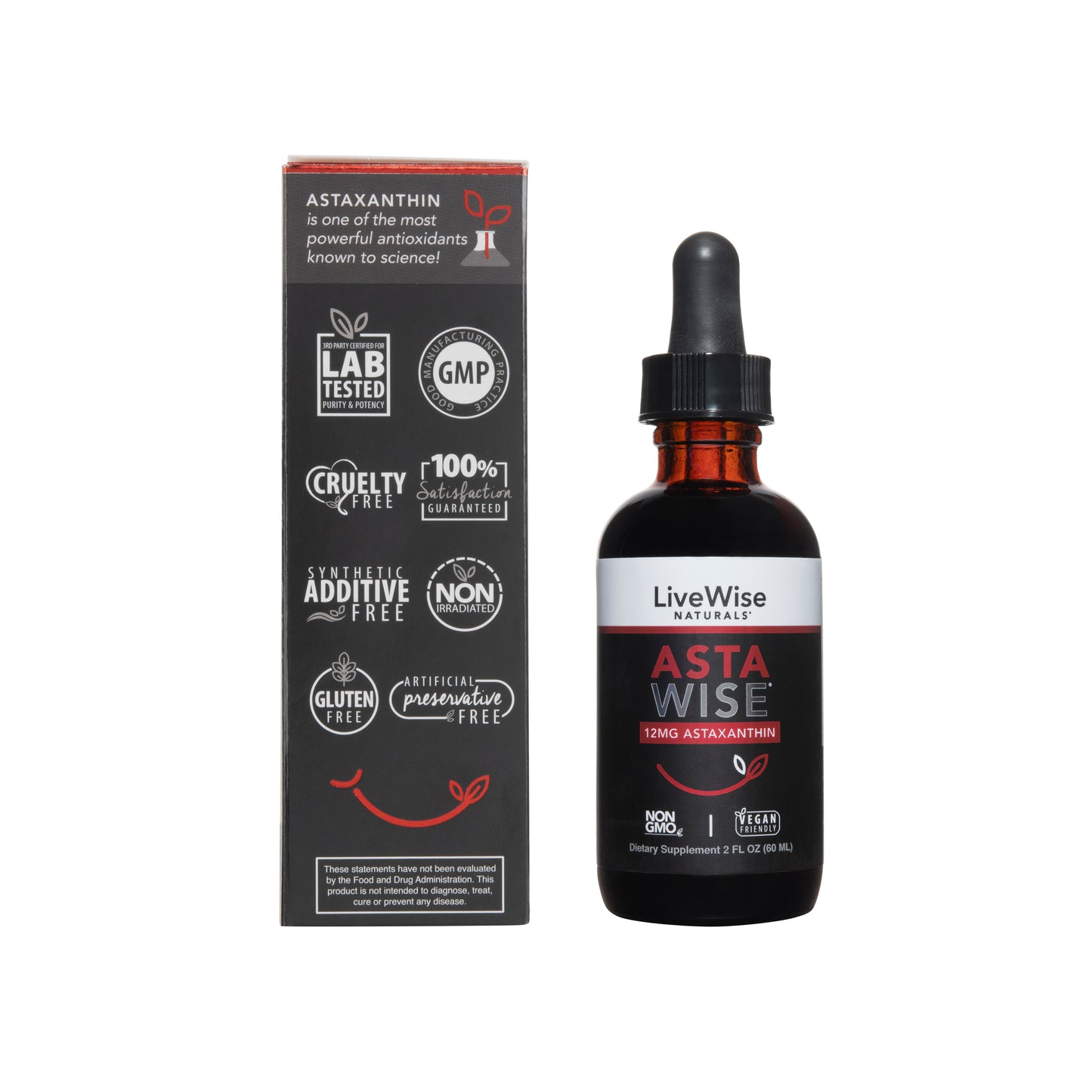 Asta Wise ( 12mg Icelandic Astaxanthin)