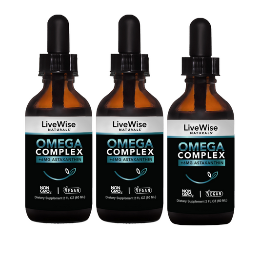 OMEGA COMPLEX 3 PACK( 3 Month Supply) Product expires 10/25